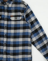 Vintage Orvis Buffalo Plaid Long Sleeve Flannel Over Shirt - M