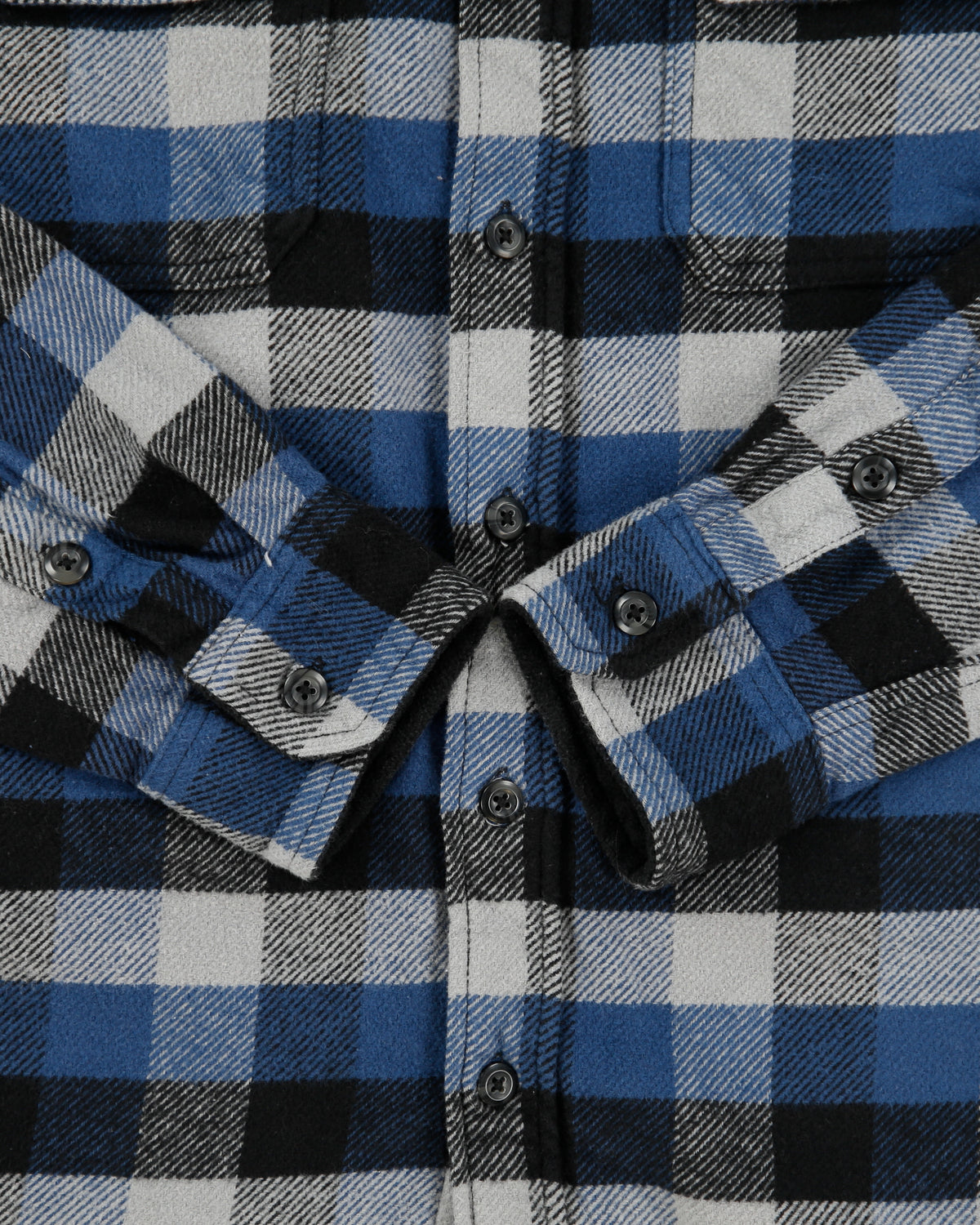 Vintage Orvis Buffalo Plaid Long Sleeve Flannel Over Shirt - M