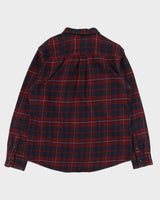 Vintage Orvis Buffalo Tartan Plaid Long Sleeve Flannel Over Shirt - M