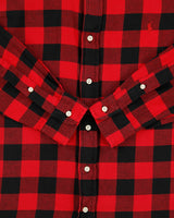 Vintage Polo Ralph Lauren Buffalo Plaid Custom Fit Long Sleeve Shirt - S