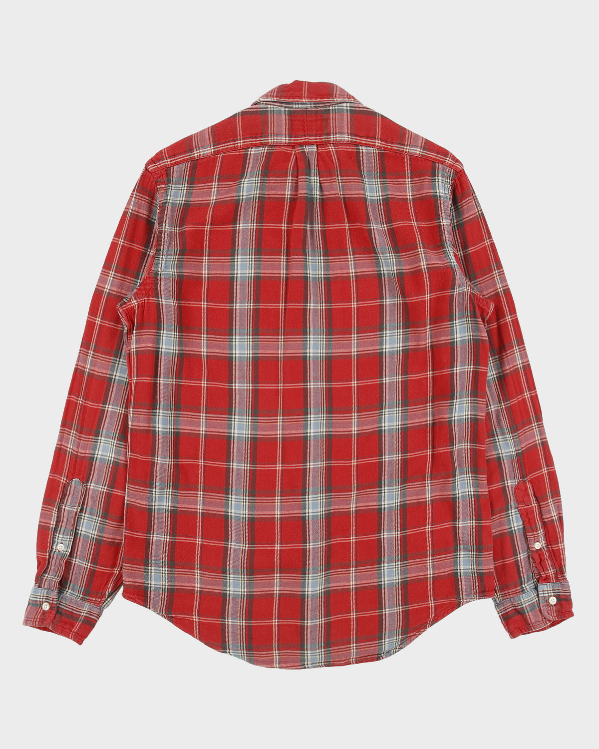 Vintage Ralph Lauren Tartan Plaid Classic Long Sleeve Shirt - M