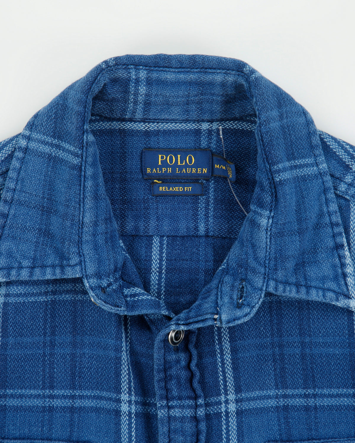 Vintage Polo Ralph Lauren Plaid Relaxed Fit Long Sleeve Flannel Shirt - M