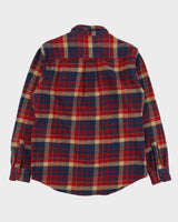 Vintage Woolrich Green Label Collection Plaid Long Sleeve Flannel Over Shirt - S