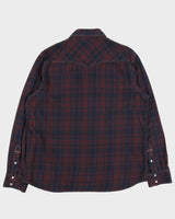 Vintage True Religion Plaid Pearl Snap Button Long Sleeve Western Flannel Shirt - XXL