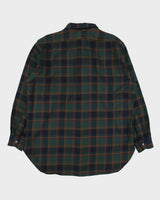 Vintage Pendleton Tartan Plaid Wool Long Sleeve Sir Pendleton Shirt - XL