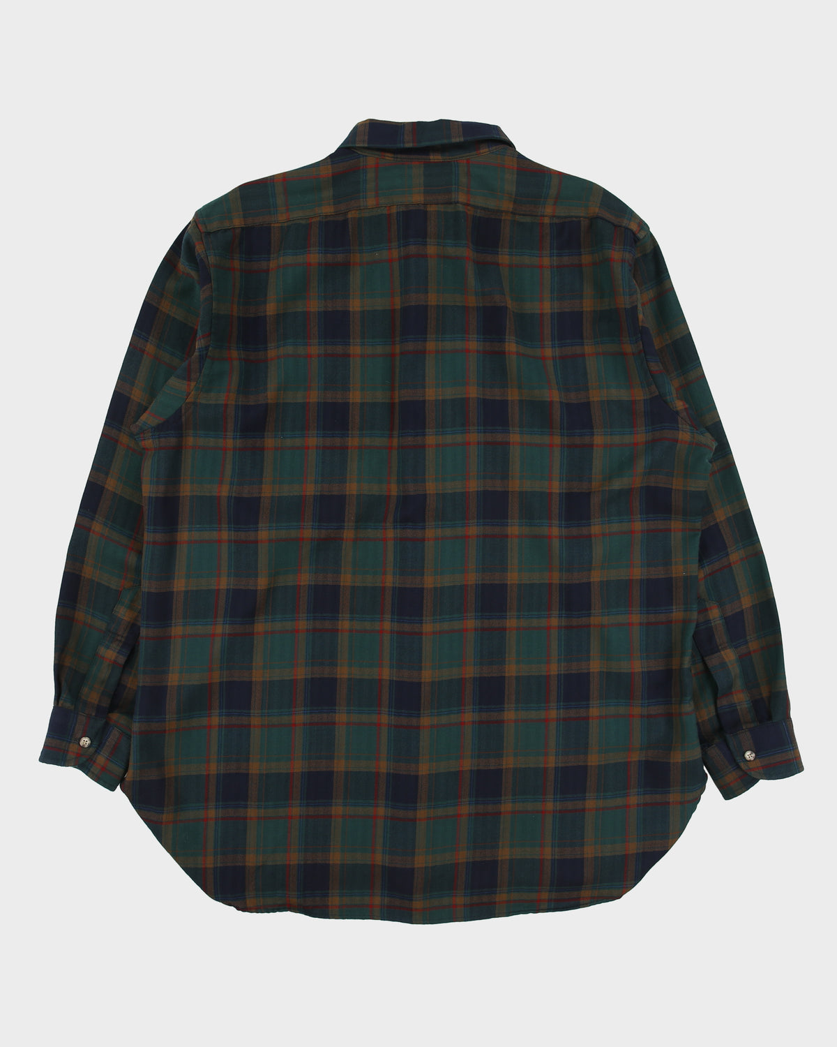 Vintage Pendleton Tartan Plaid Wool Long Sleeve Sir Pendleton Shirt - XL