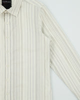 Vintage Y2K 00s Calvin Klein Jeans Striped Long Sleeve Seersucker Shirt - S
