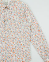 Paul Smith Organic Floral Made In Italy Modern Fit Long Sleeve Shirt - L