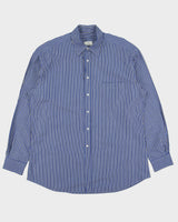 Vintage 1990s Ermenegildo Zenga Striped Long Sleeve Shirt - XL