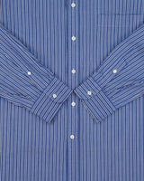 Vintage 1990s Ermenegildo Zenga Striped Long Sleeve Shirt - XL