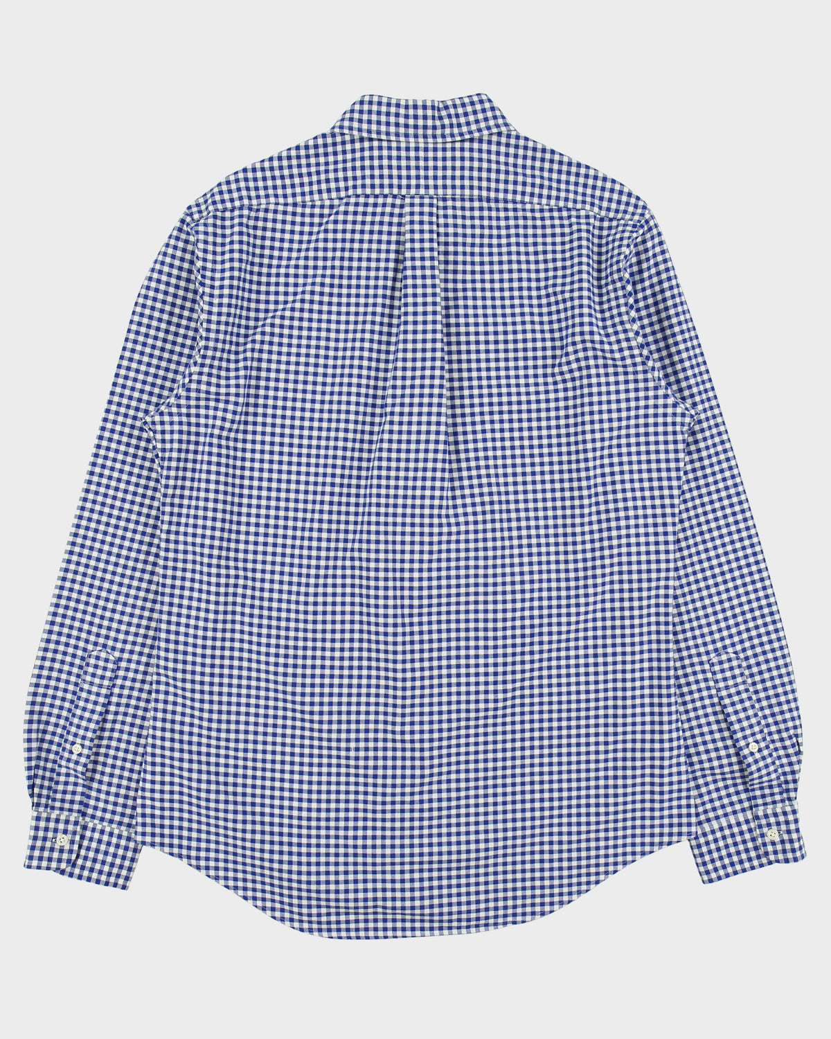 Polo Ralph Lauren Gingham Slim Fit Long Sleeve Oxford Shirt - L