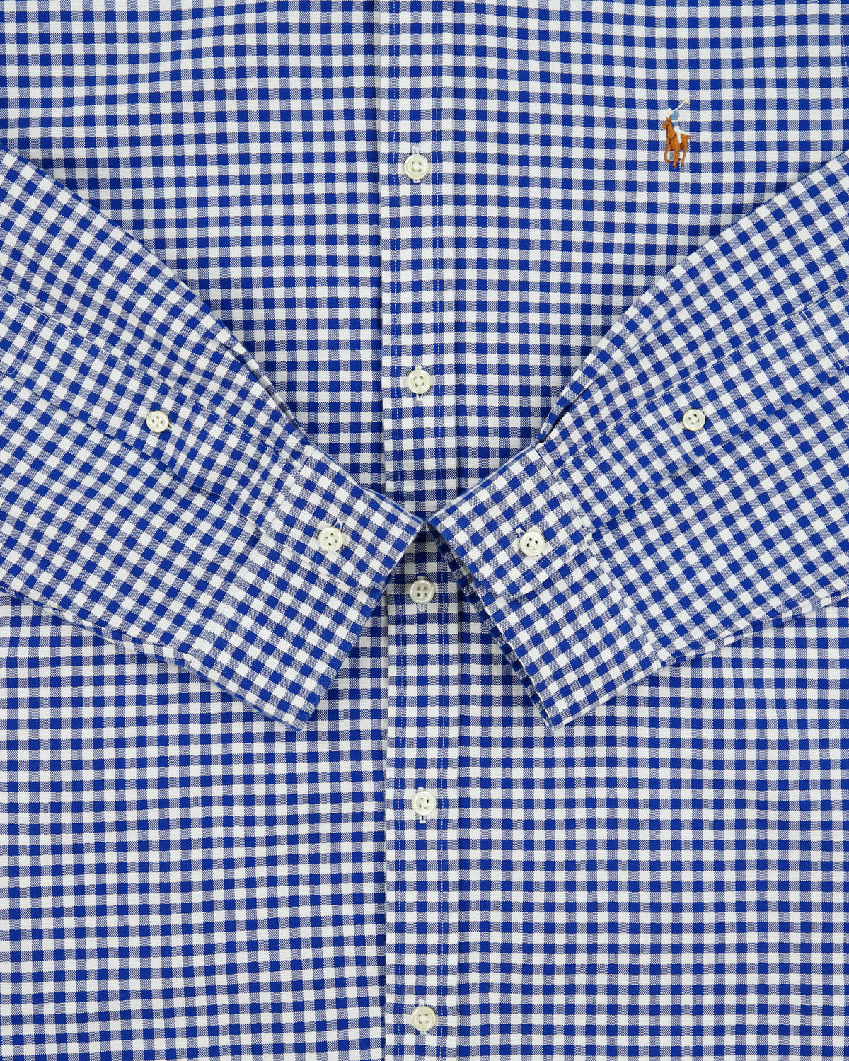 Polo Ralph Lauren Gingham Slim Fit Long Sleeve Oxford Shirt - L