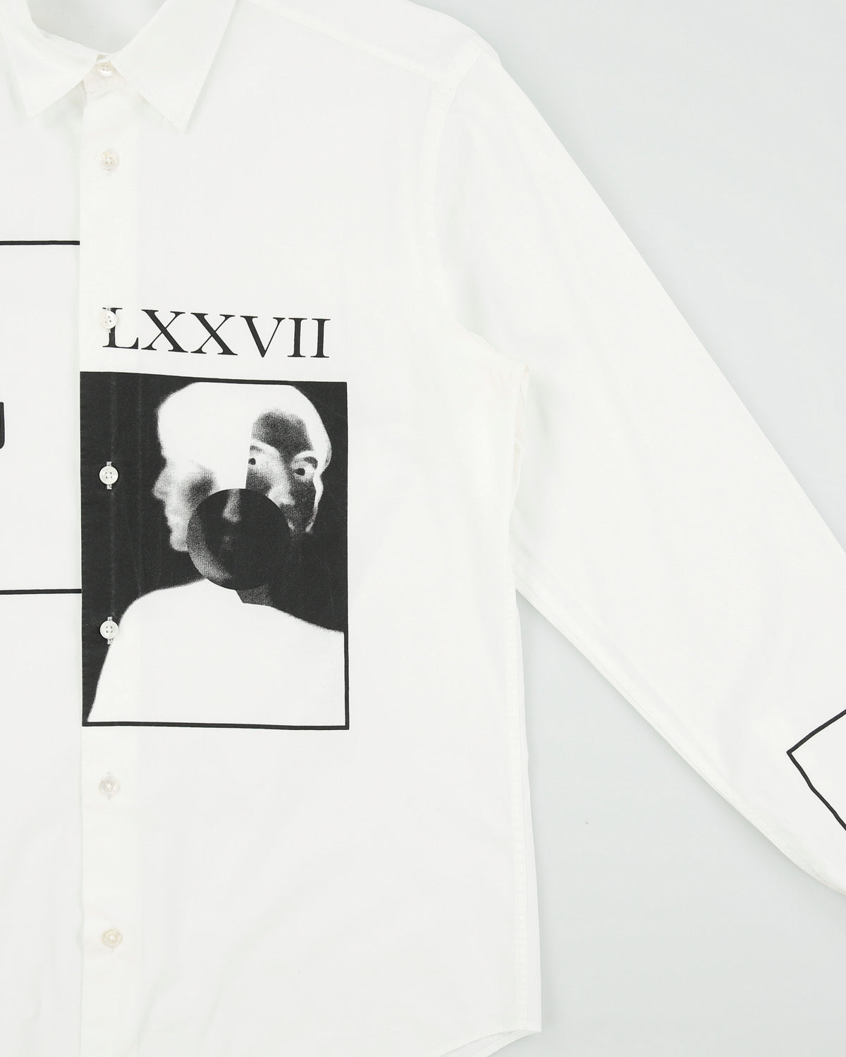 S/S 2016 McQ Alexander McQueen Neu LXXVII Long Sleeve Shirt - M