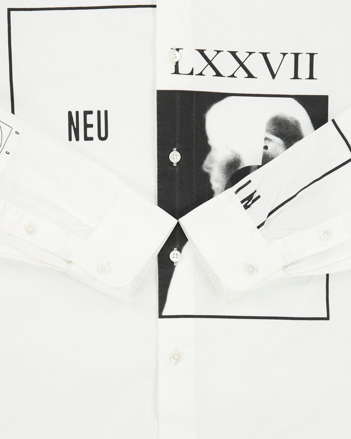 S/S 2016 McQ Alexander McQueen Neu LXXVII Long Sleeve Shirt - M