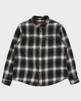 Orvis Heavyweight Plaid Long Sleeve Flannel Over Shirt - XL