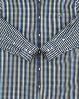 Vintage Y2K 00s Lacoste Gingham Plaid Long Sleeve Shirt - M