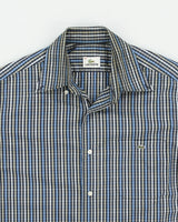 Vintage Y2K 00s Lacoste Gingham Plaid Long Sleeve Shirt - M