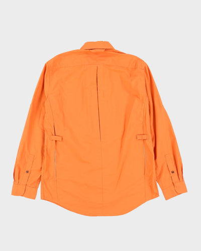 00s Timberland Orange Long Sleeved Shirt - M