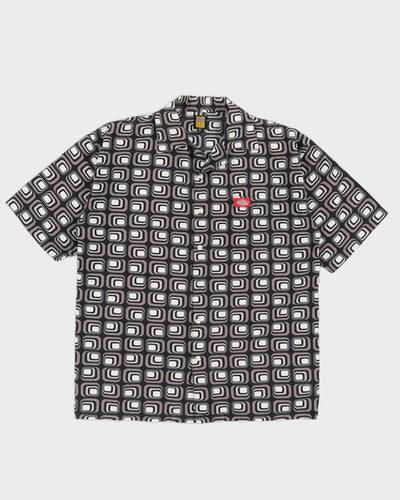 Y2K 00s Dickies Grey Printed Shirt - S