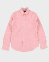 Ralph Lauren Men's Pink Dress Shirt - S