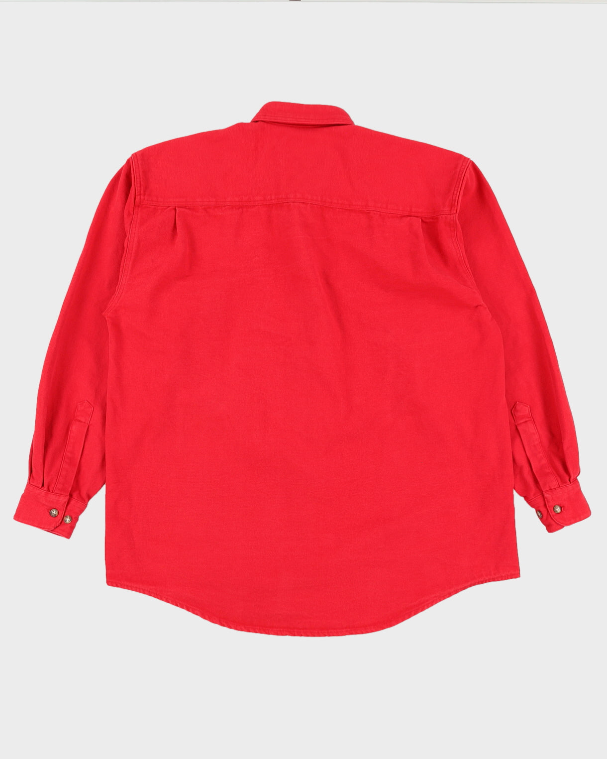 Vintage 90s Muskoka Pinky Red Shirt - M
