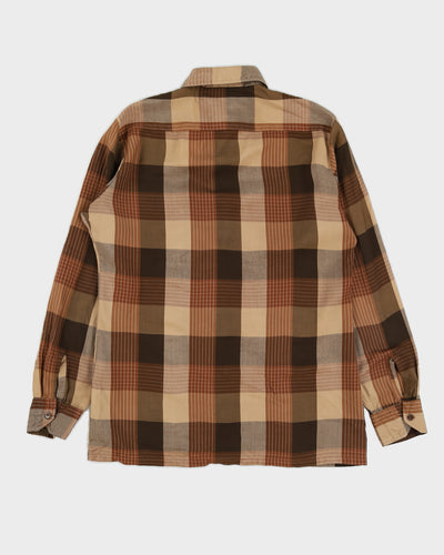 Vintage 70s Da Vinci Plaid Shirt - L