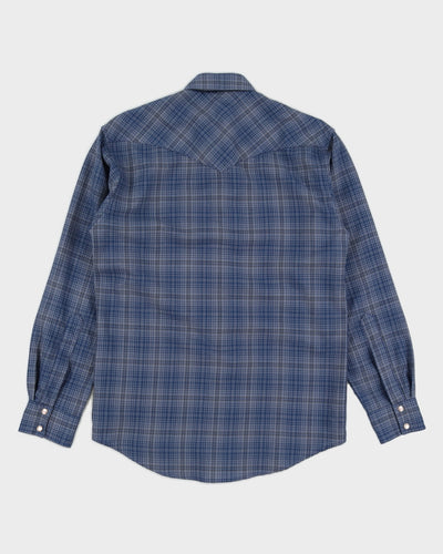 Pendleton Blue Plaid Shirt - M