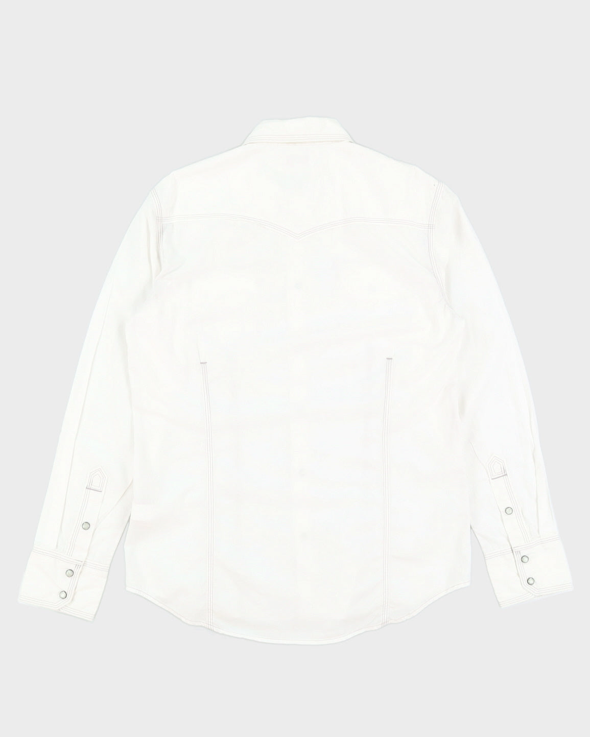 Y2K 00s True Religion White Western Shirt - L