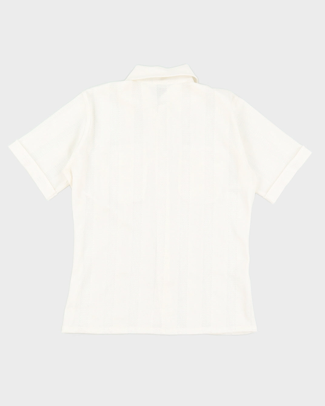 Vintage 70s Innovation Cream Textured Shirt - M