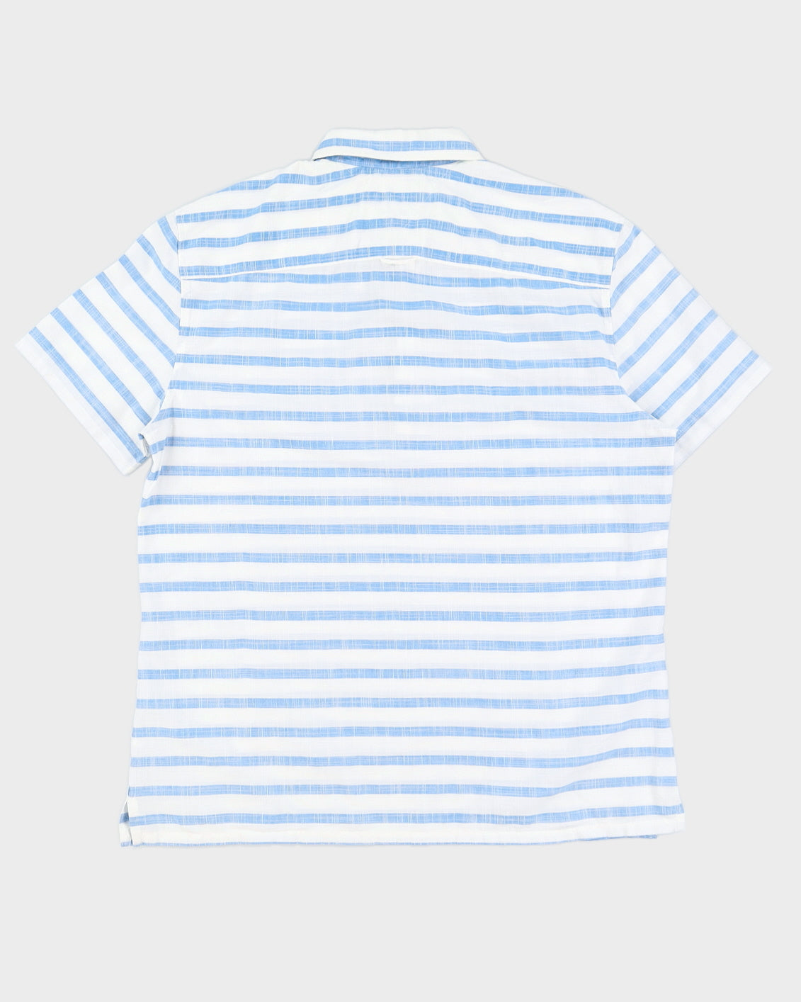Tommy Hilfiger Stripe Quarter Button Shirt - XL