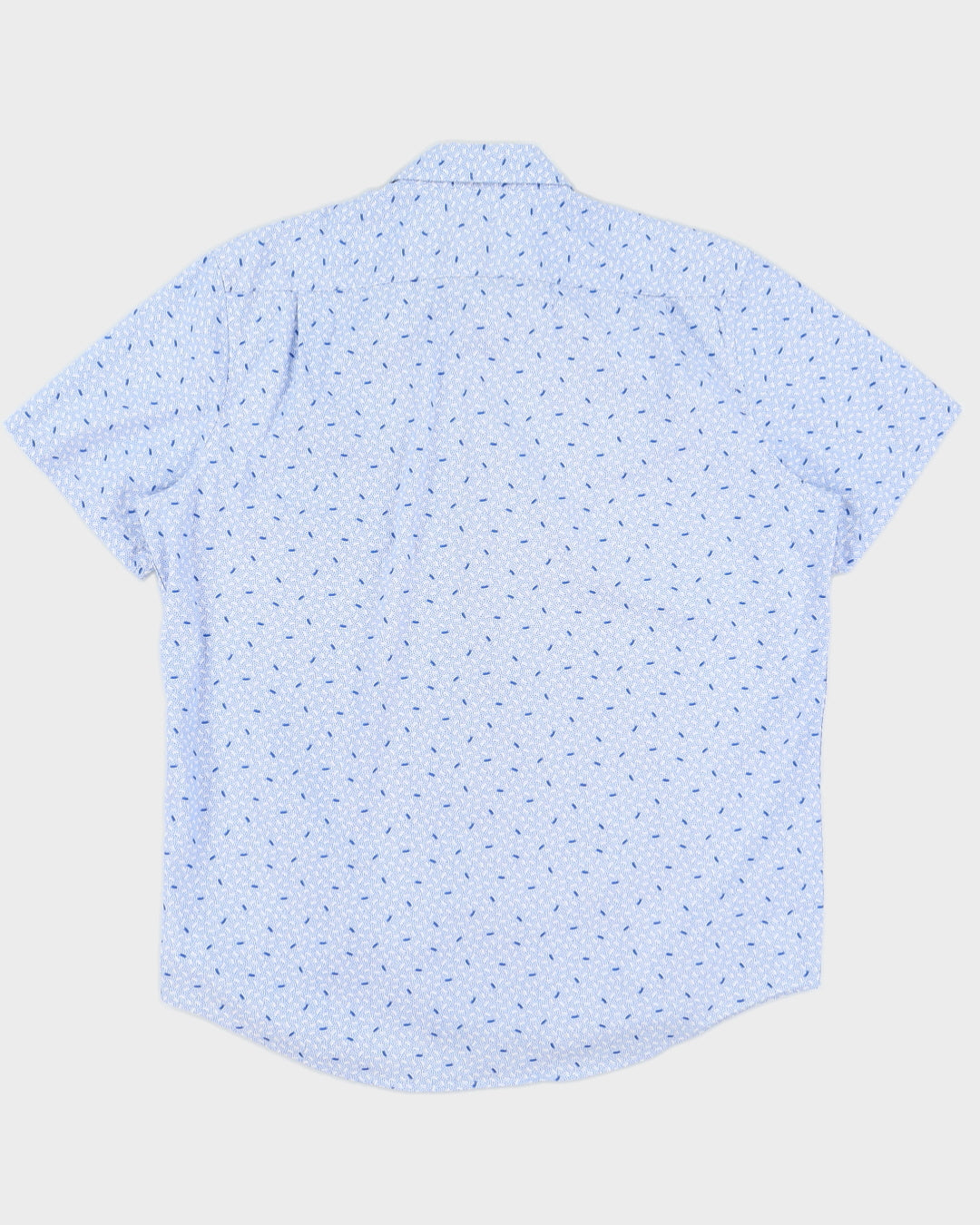 Michael Kors Blue Printed Shirt - L