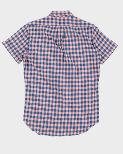 Marc By Marc Jacobs Pink & Blue Plaid Shirt - S