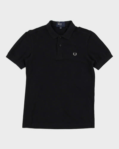 Black Fred Perry Polo Shirt - S