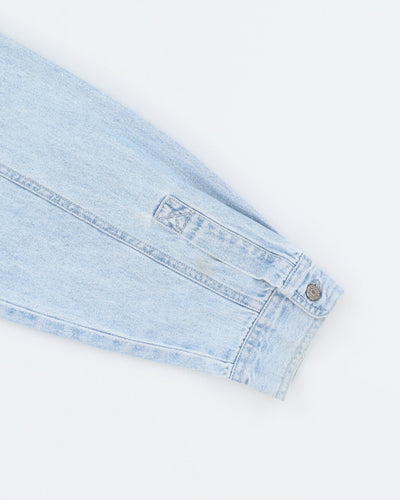 00s Levi's Blue Denim Long Sleeved Shirt - L