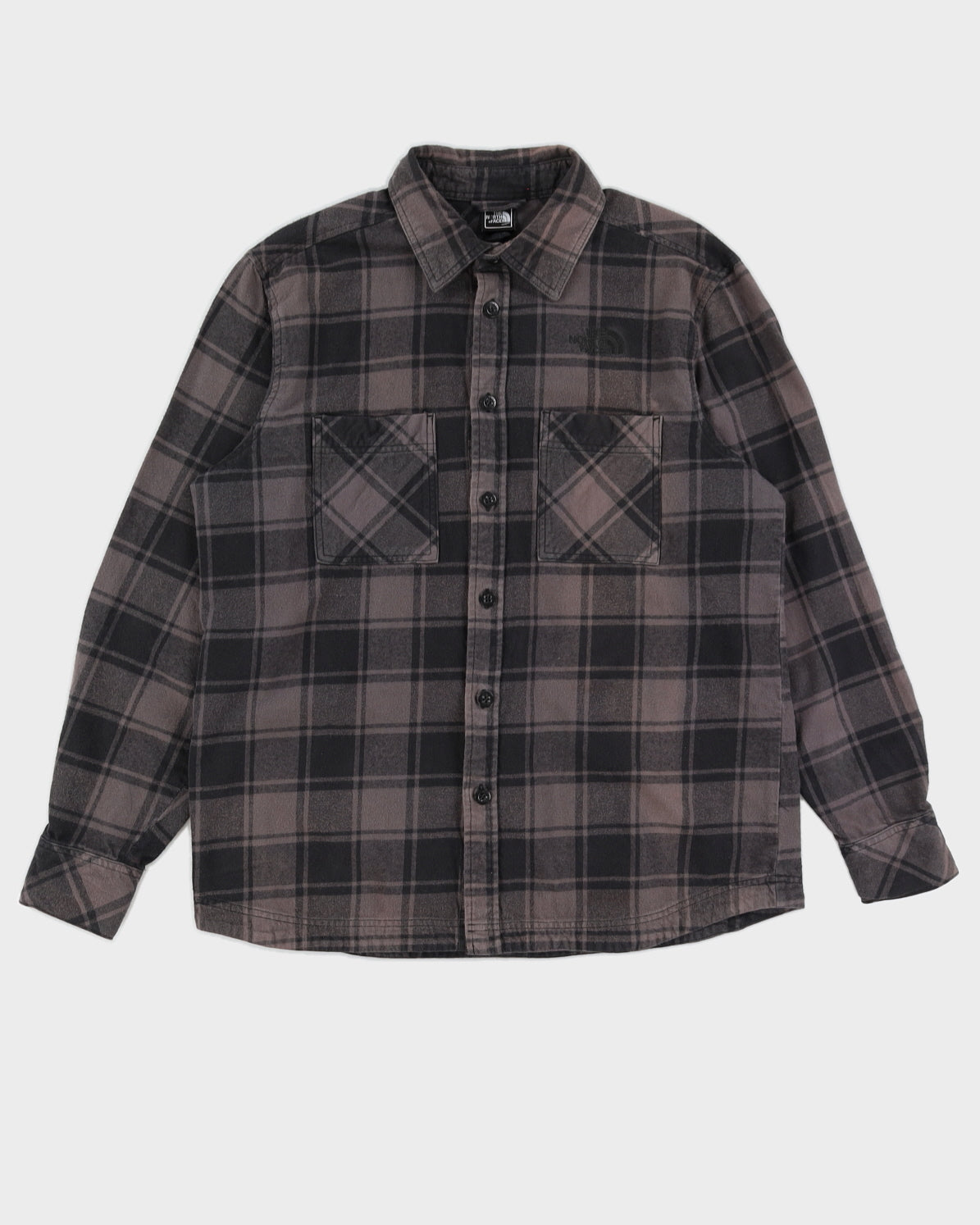 The North Face Flannel Checked Long Sleeved Shirt - L