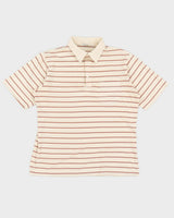 Striped Vintage Wolsey Polo Shirt - L