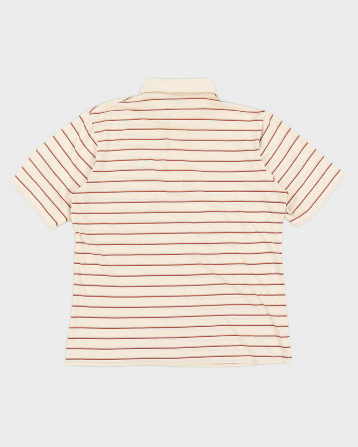 Striped Vintage Wolsey Polo Shirt - L