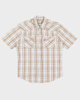 Levi's Blue And Beige Checked Western Shirt - S / M