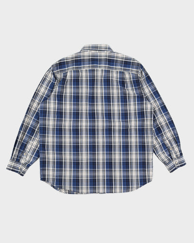 Blue Check Carhartt Shirt - XL