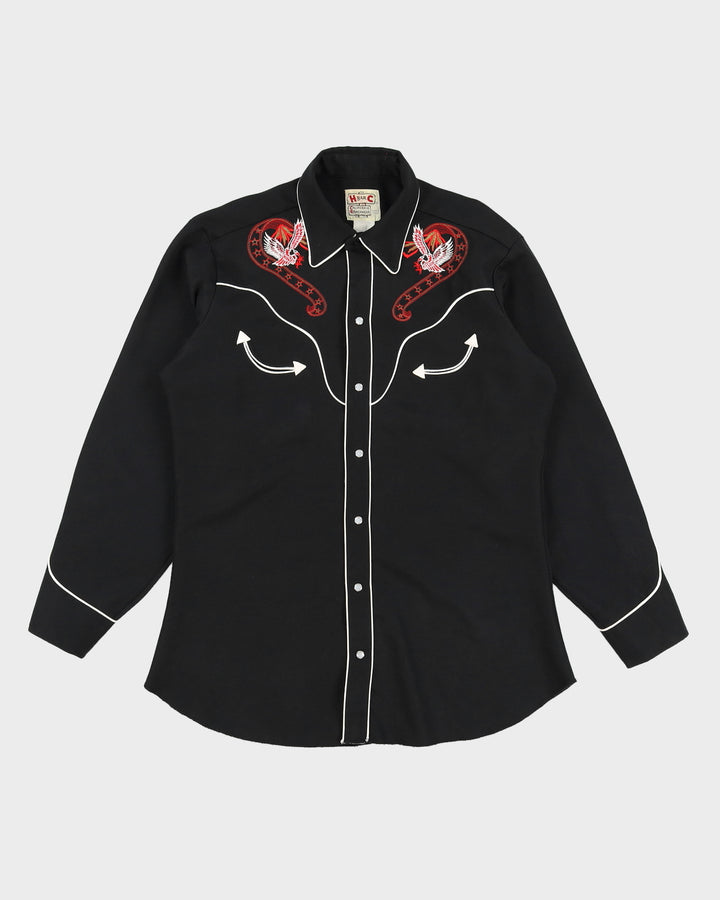 Black H Bar C Western Shirt - XL