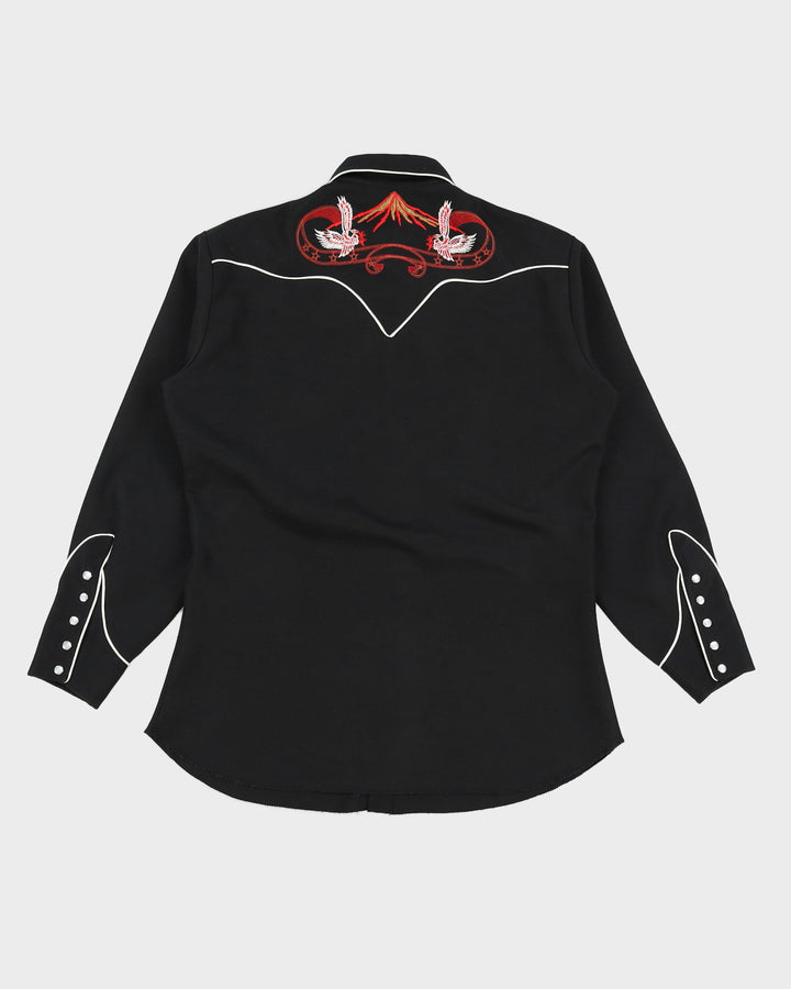 Black H Bar C Western Shirt - XL