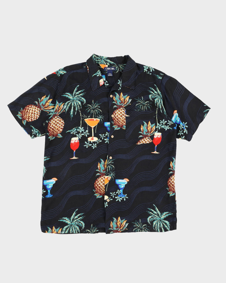 Cherokee Black Hawaiian Shirt - XL