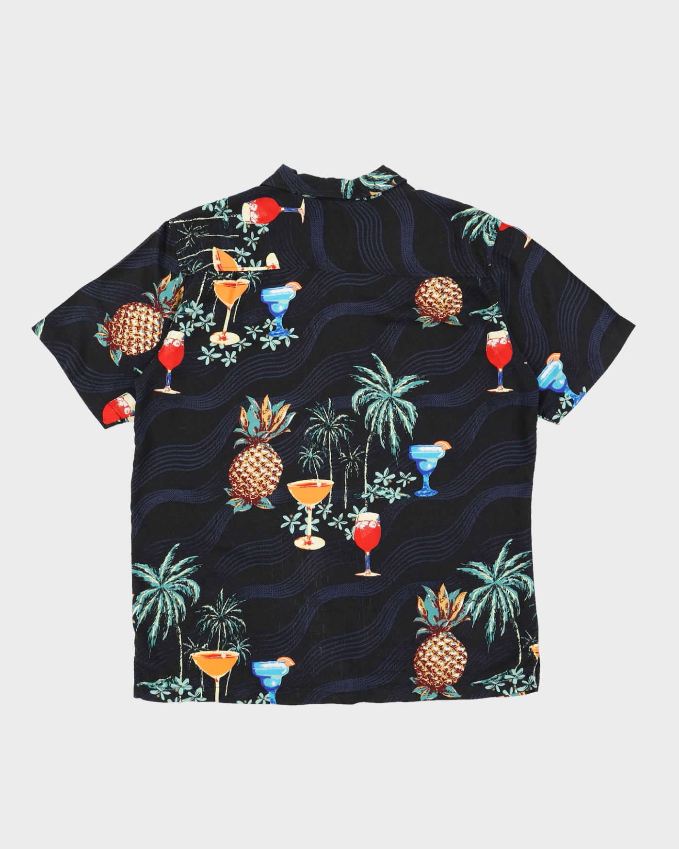 Cherokee Black Hawaiian Shirt - XL