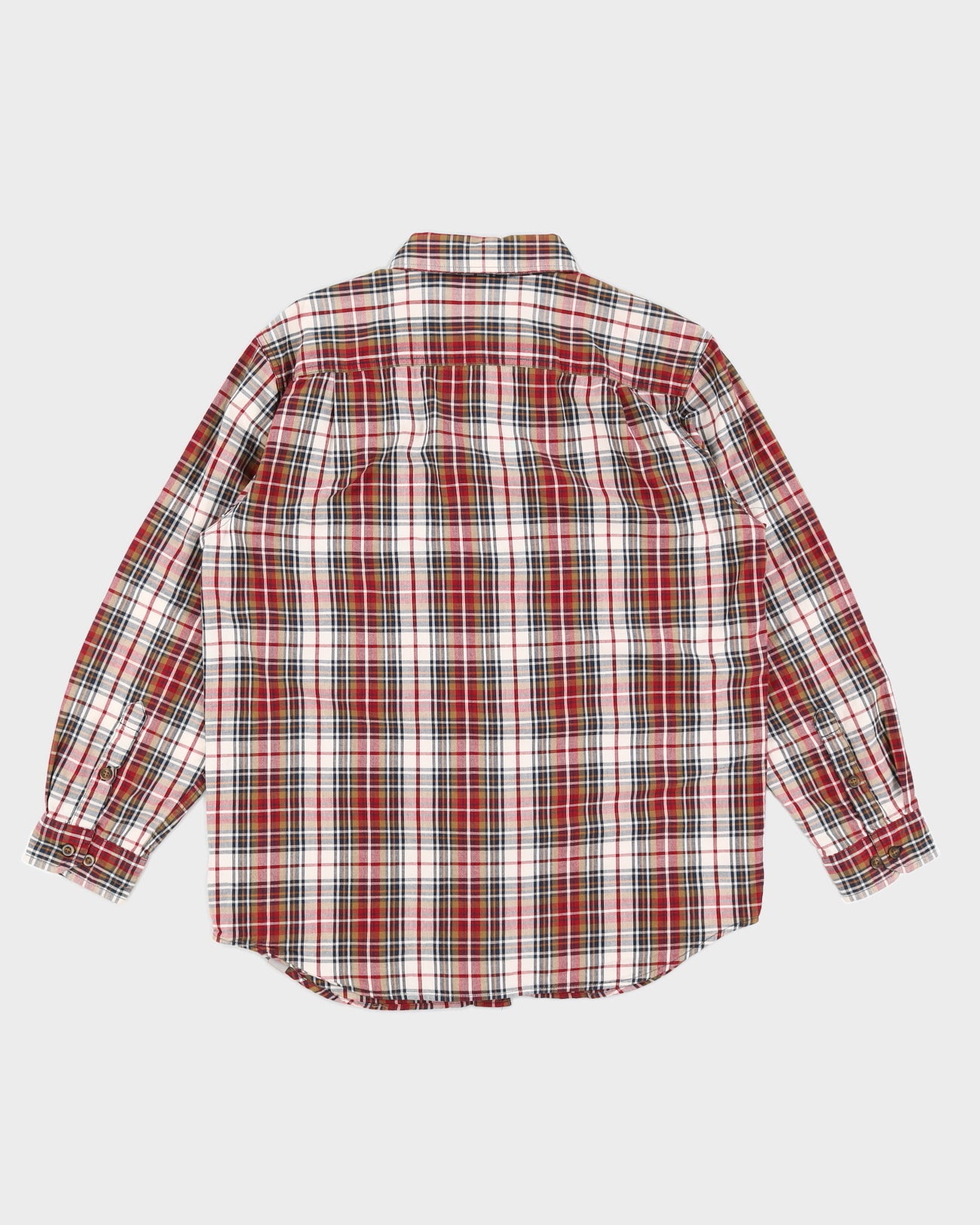 Red Check Carhartt Shirt - L