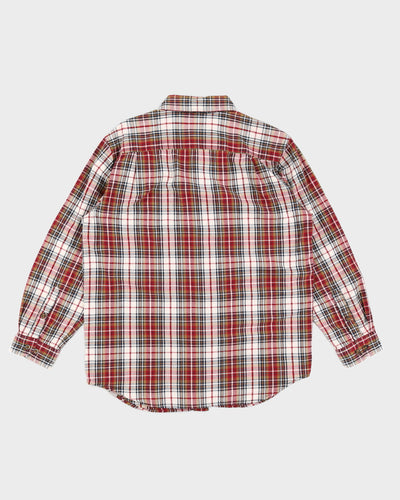 Red Check Carhartt Shirt - L
