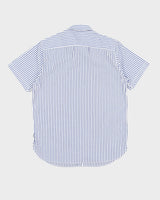 Scotch and Soda Everyday Holiday Blue and White Striped Shit - M