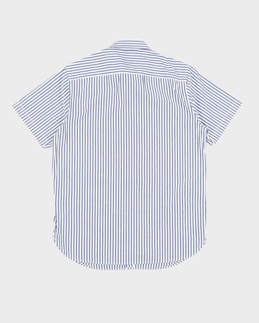 Scotch and Soda Everyday Holiday Blue and White Striped Shit - M