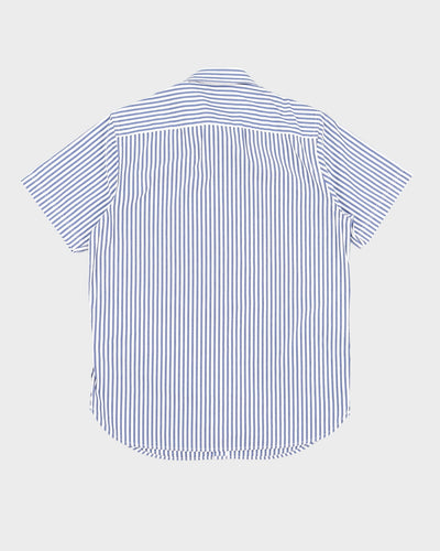 Scotch and Soda Everyday Holiday Blue and White Striped Shit - M