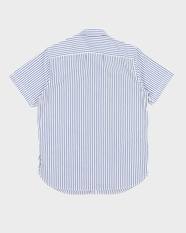 Scotch and Soda Everyday Holiday Blue and White Striped Shit - M