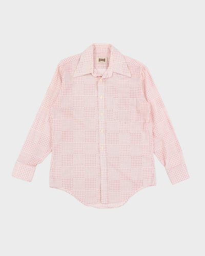 Vintage 70s BVD Valdez Patterned Shirt - M